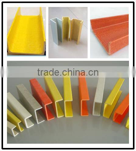 FRP channel steel/frp rebar/fiberglass fence panels