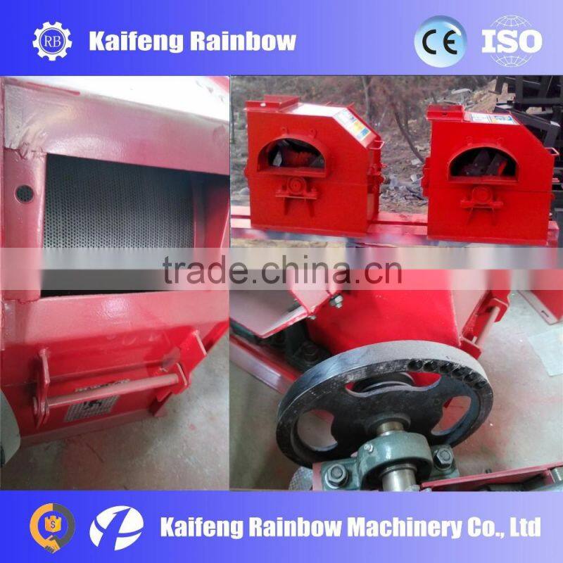 Long neck full automatic chaff cutterstraw grinder for farm