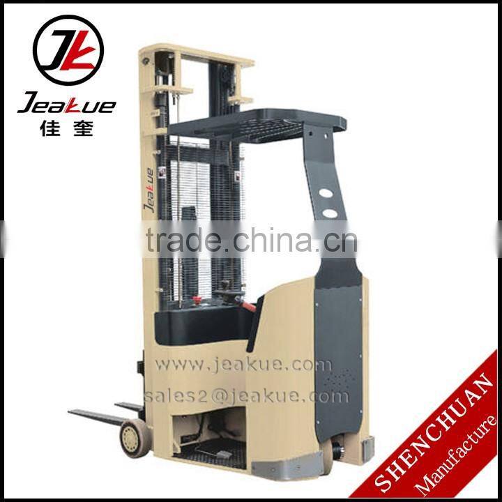 2017 Hot Sale 1T Narrow Aisle Three-way Electric Forklift