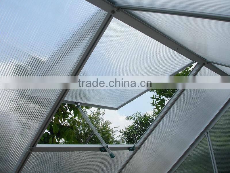 Plastic commercial garden greenhouse for sale