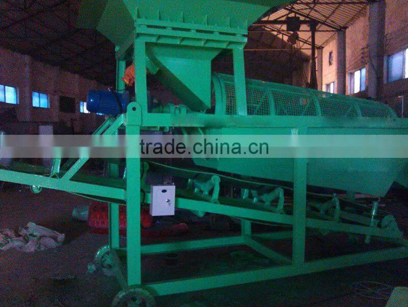 High Efficiency Drum Screeing Soil Machine