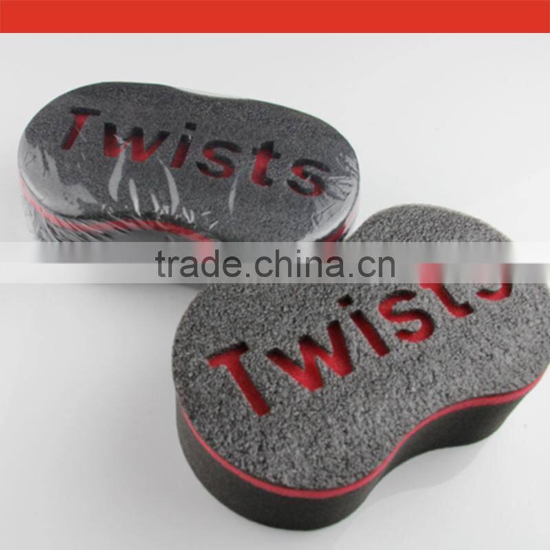 Customized Logo EVA Top Layer Hair Twist Sponge For Black People