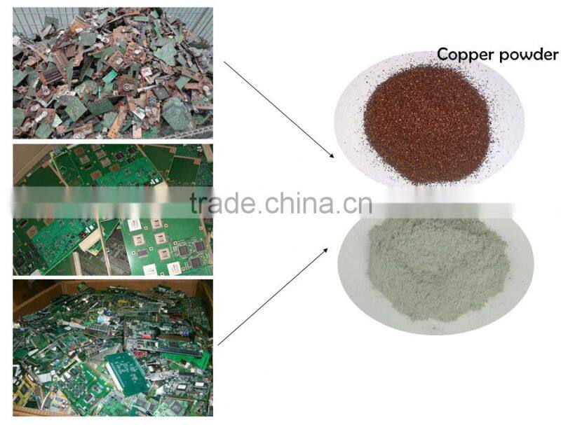 High performance electronics waste separation machine, pcb boards recycling machine