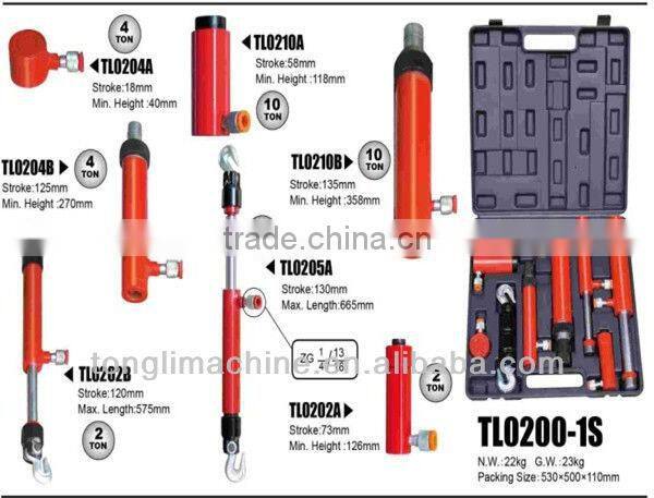 4ton TL0200-1S hydraulic pump tie bar car body repair tool