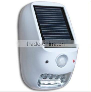 hot sale in 2015 120 degree of sensing solar motion sensor light
