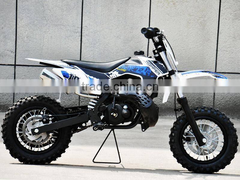 50cc 2 stroke Kick Start Gas Mini Kids Dirt Bike with KTM engine for kids