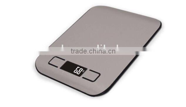 Electronic kitchen scale with auto zero resetting and auto shut off/digital kitchen scale