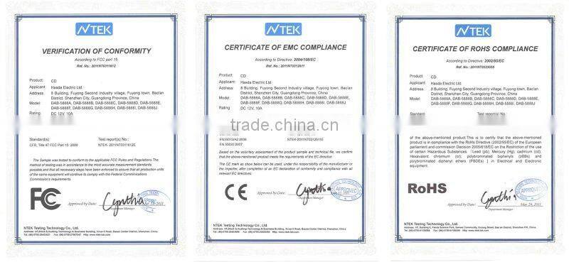 powerful mini waterproof music car speaker stereo