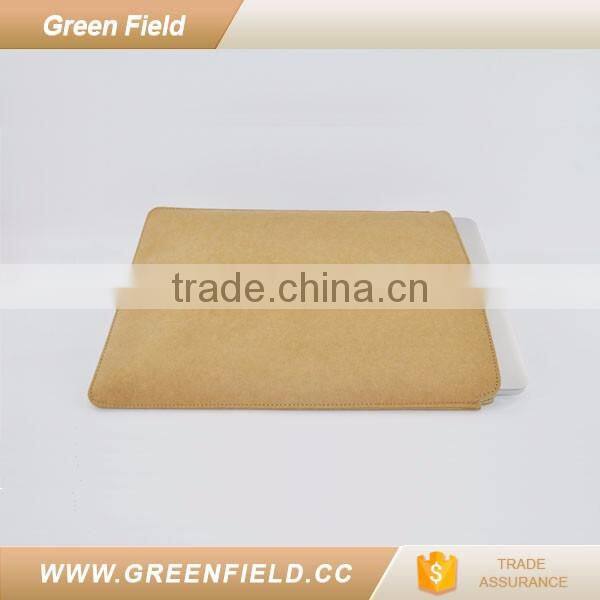 velvet laptop sleeve washable kraft paper 2017