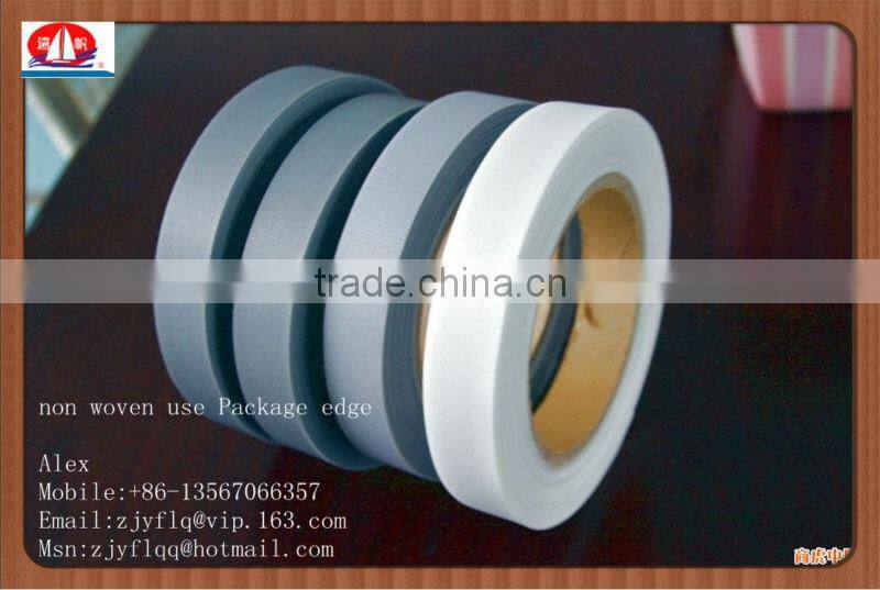 short width ( 1cm,2cm,3cm etc) nonwoven fabric use Package edge