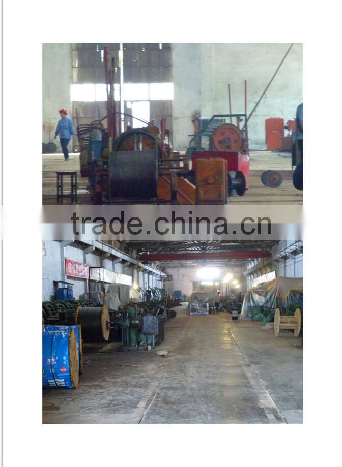 China 6x31WS ungalvanized steel wire rope