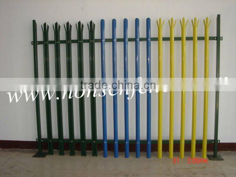 2015 Direct factory Palisade fence with W type