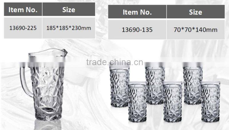 wholesale 7pcs set beauty beer pitcher