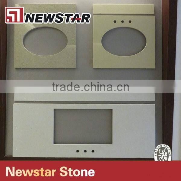 Newstar wholesale bathroom vanities,quartz counter