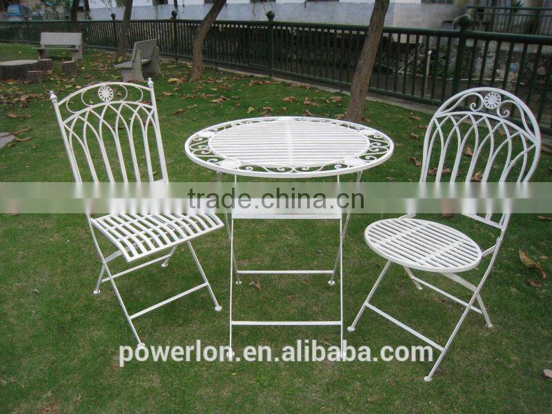 2014 New Design UK Gothic Style Round Chair Elegant Antique white color