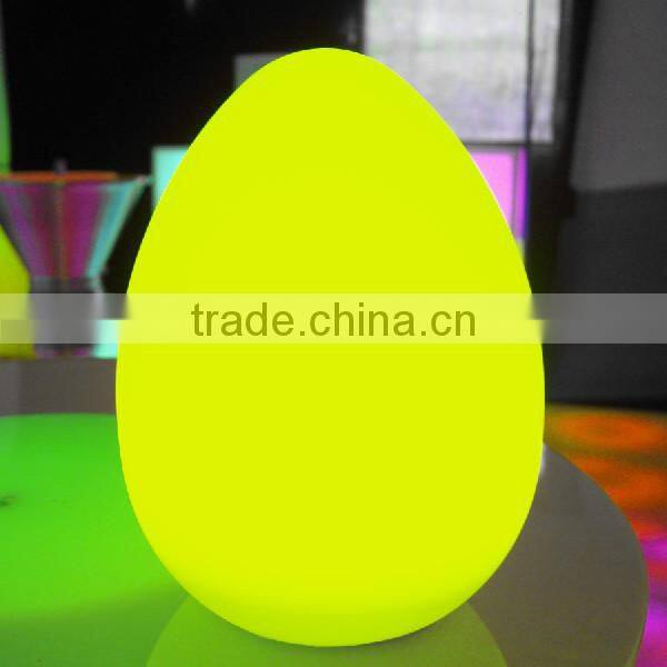 waterproof led PE material egg shape &hot sale ball light etc