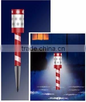 20-PC PINNACLE (PDQ) Solar XMAS Garden Decoration Path Light with snowflake lens