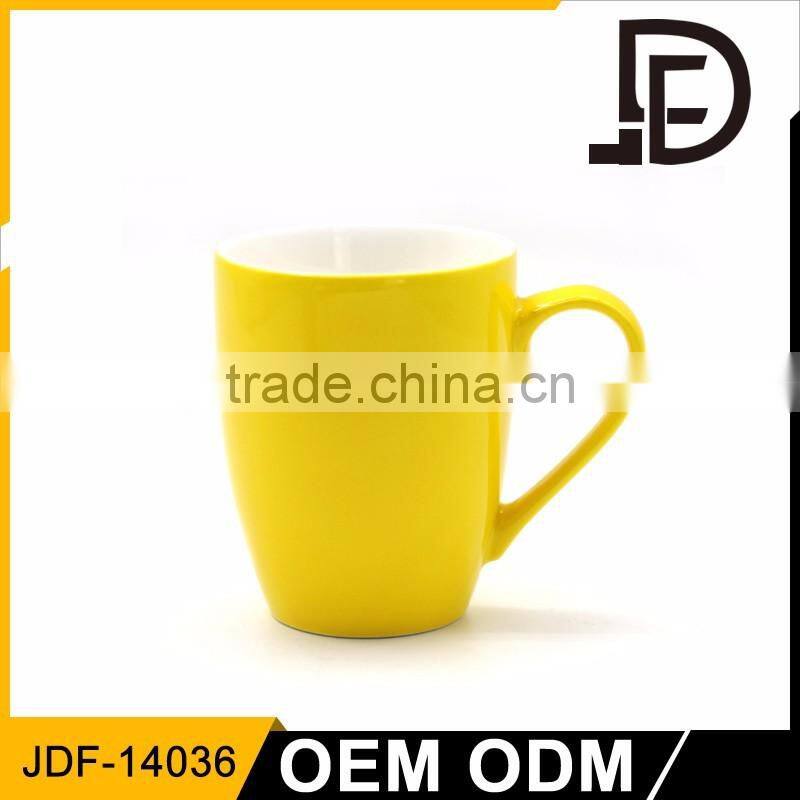 Drinkware ceramic mug mold coffee, large yellow ceramic coffee mug