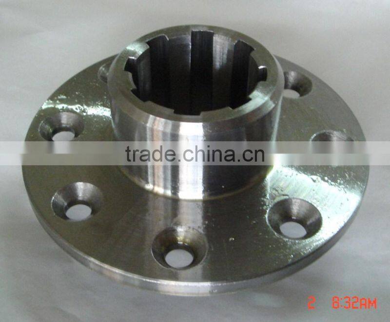 Custom-made weld neck flange