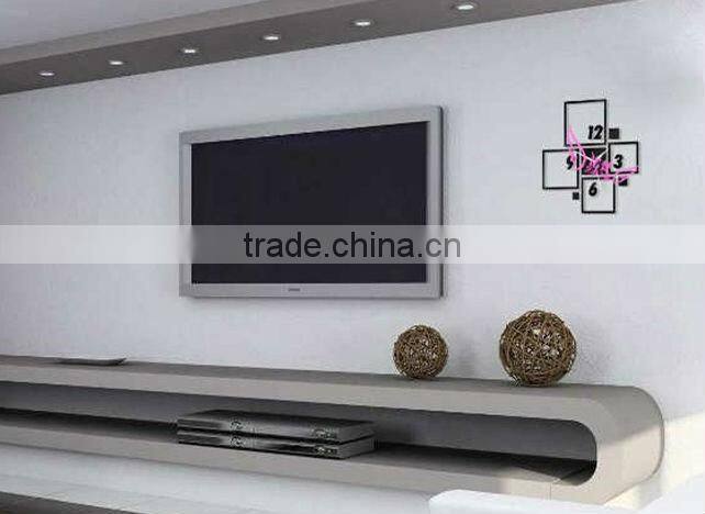 3D Mirror Wall Clock Sticker