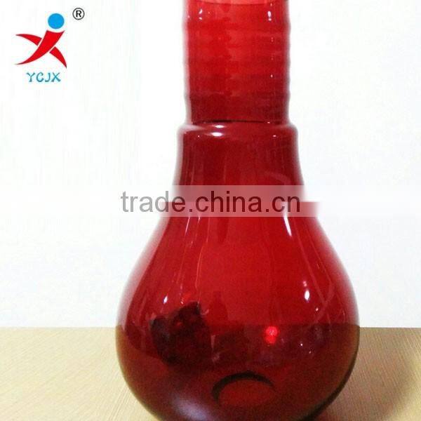 Artificial blowing color we can customize the glass/quality/transparent flowers cover cake cover/energy-saving lamp shade mill c