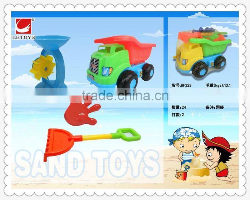 wholesale kids plastic sand toys 4pcs set summer toys