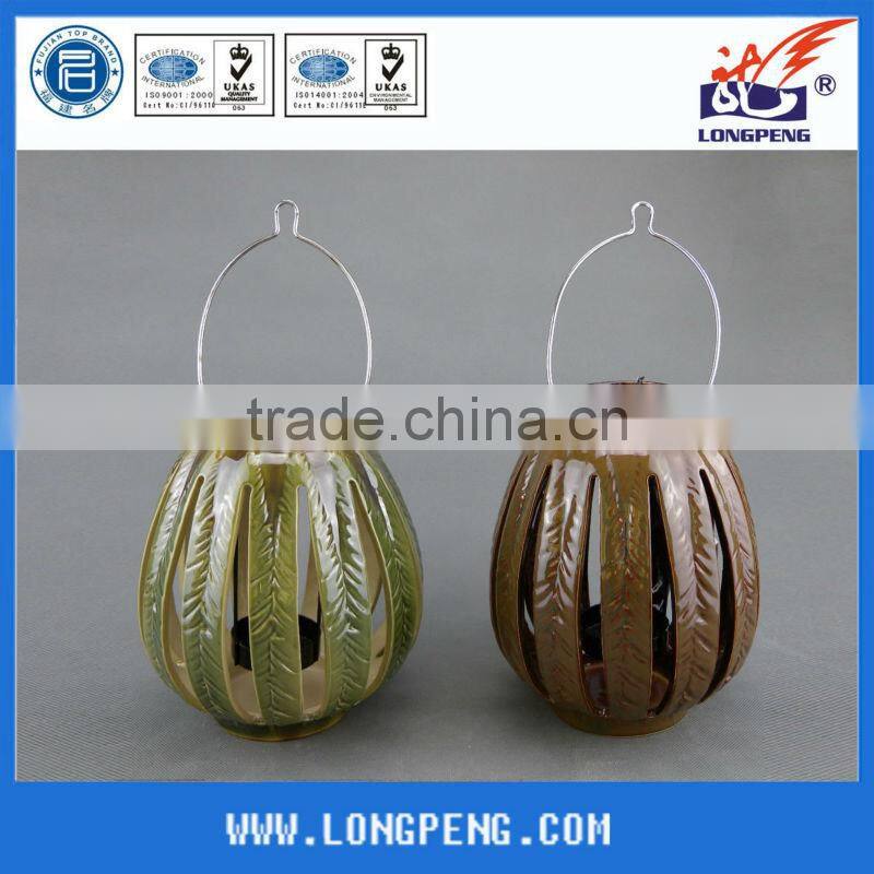Hot Sale!!! Charming colorful ceramic decorative hanging lanterns