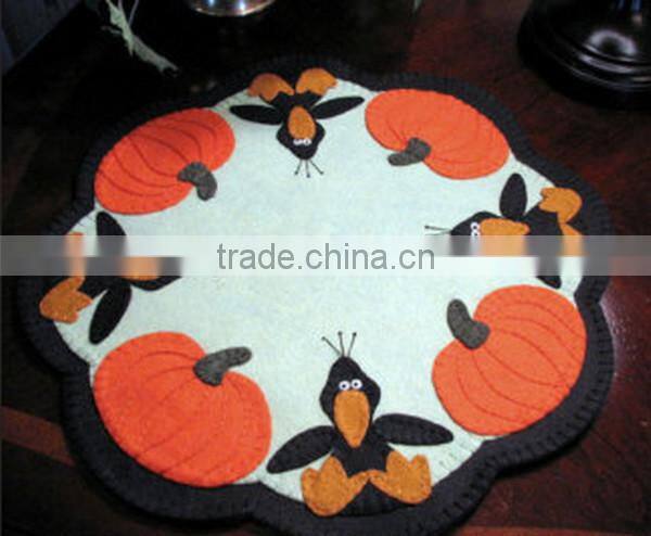trendy high quality and eco friendly new products felt wholesale cat play mat on alibaba express made in china for halloween