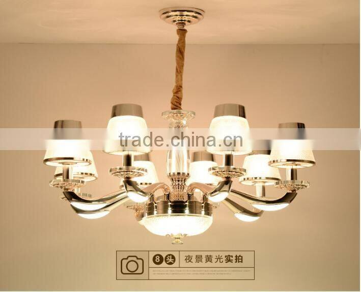 M990 Momoda decorations European simple Crystal modern living room bedroom lighting chandelier pendant lamp