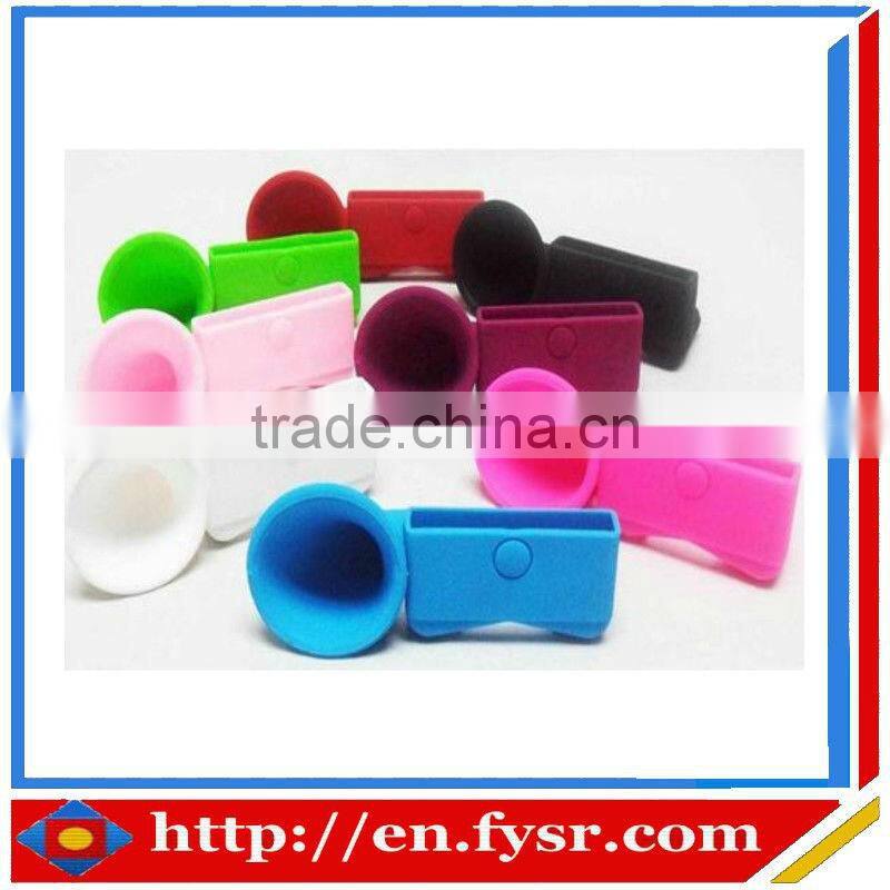 fashion silicone loudspeaker for phone