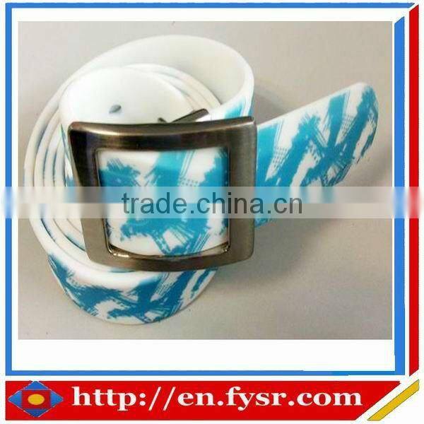 Screening printing silicone belt