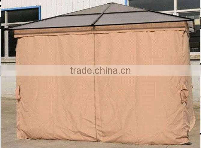 3x3M Aluminum Large Outdoor Polycarbonate Gazebo