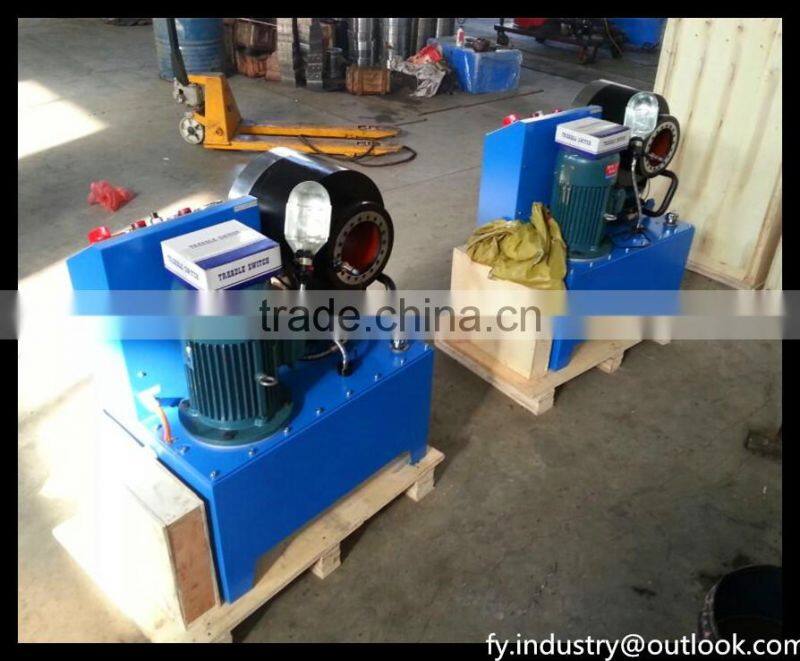 New model FY68 made in China! 2" high pressure hydraulic rubber hose pressing machine crimping machine with CE