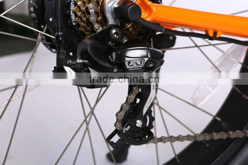 26 inch suspension 48V motor fat tire electric bike e bike