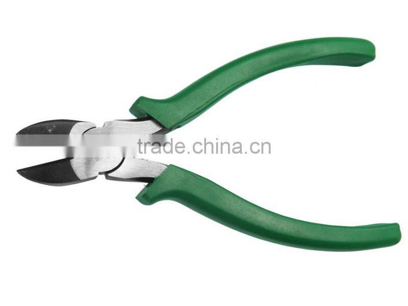Multi-function diagonal Pliers with Stripping, Crimping and Cutting Features for Small Wires