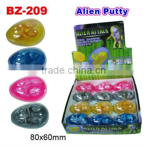 new Easter of Glitter Crystal Putty toy