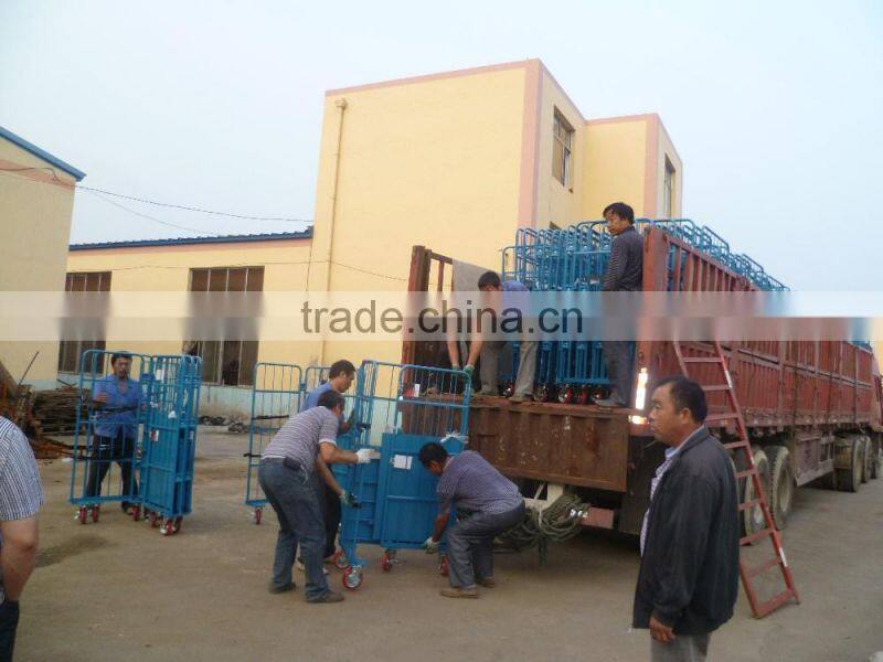 RC-01 promotional powder coated folding roll container