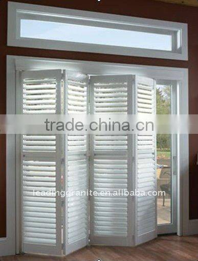 plantation shutter door