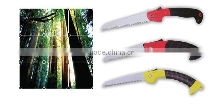 QJ-JH13 65Mn alloy steel foldable saw, high quality hand saw