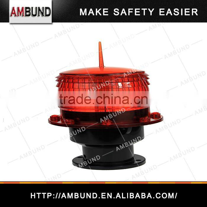 Waterproof IP65 with light control of Solar Aviation Obstruction Light