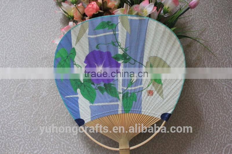 Traditional Japanese Paper fans round fan for cooling
