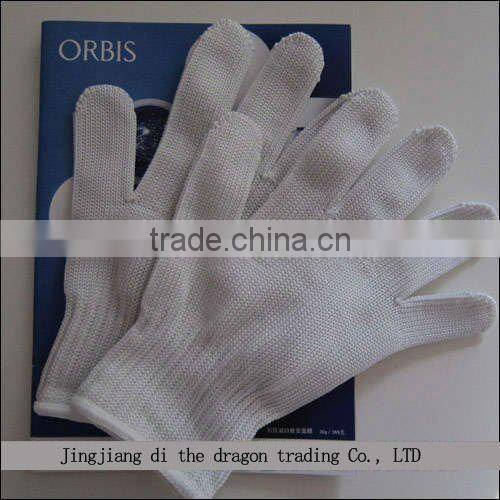 Polyester Steel Wire Anti Cut Gloves