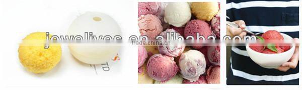 Hot selling silicone ice ball mould for making cake or ice cream