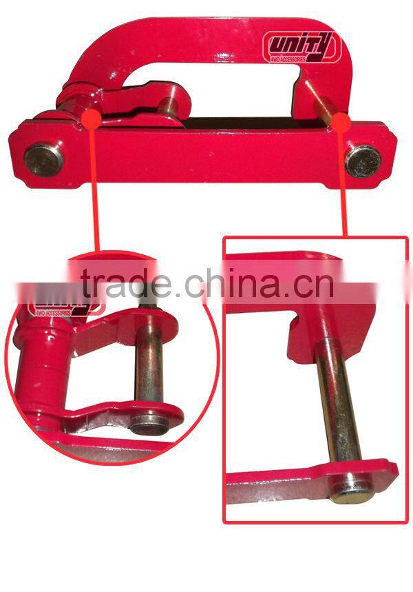 wholesale China comfort shackle lift for DMAX with original size