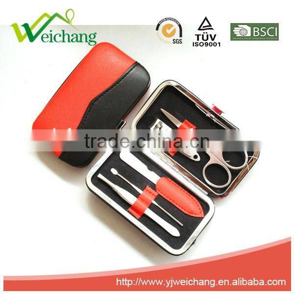 WCJ945 Stainless Steel Personal Manicure Set & Pedicure Set Travel & Grooming Kit with Free Delicate Case