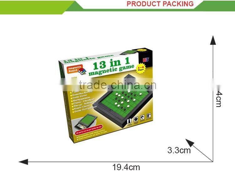 13 in 1 magnetic game kids educational toy chess games play