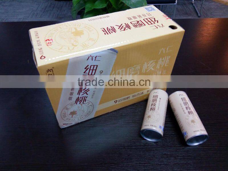 Jiuren grinded walnut milk 240ml canned soft drink