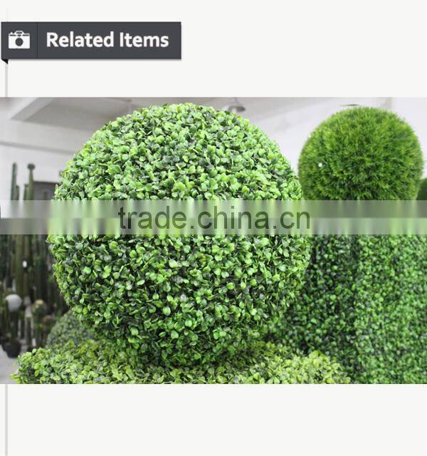 Hot sell plastic milan grass tower for garden decoration topiary grass for showcase decoration