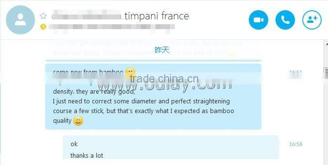 Bamboo timpani mallets/ Drum mallets sticks/Drum mallets/putnam mallets