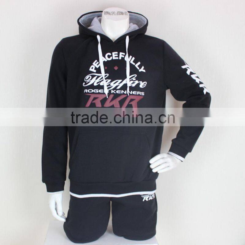 Apparel stock cheap embroidery Men Tracksuit